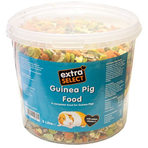 Extra Select Dry Guinea Pig Mix Bucket 5L Guinea Pig Farm Pet Place