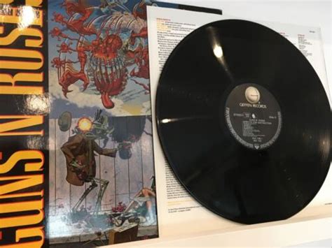 Popsike Guns N Roses Appetite For Destruction 1987 1st Press