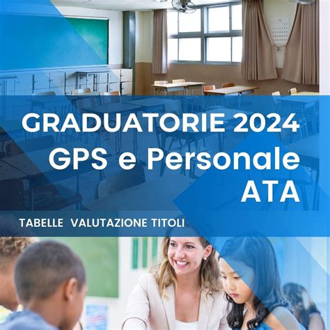 GPS Graduatorie 2024 Docenti E Personale ATA Mondo Istruzione