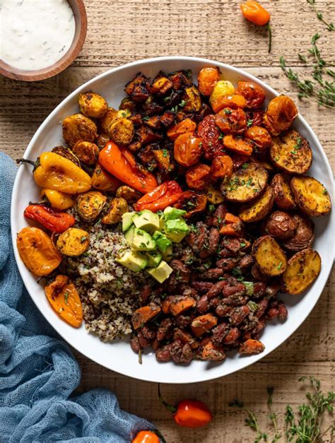 Vegan Jamaican Power Bowl Orchids Sweet Tea