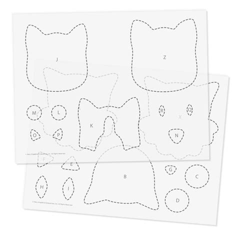 Cute Cat Felt Pattern | Mary Engelbreit Store