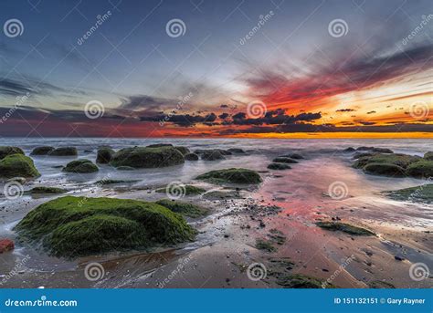 Hunstanton Sunset Stock Image Image Of Purple Tide 151132151