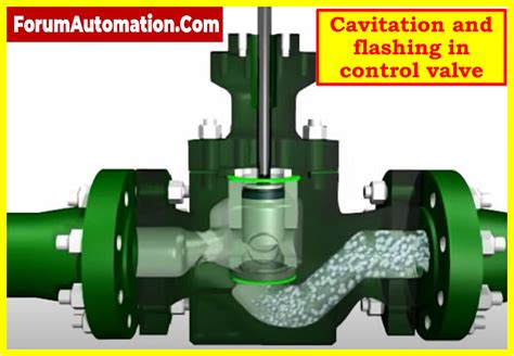 What Is The Difference Between Flashing And Cavitation In Control Valve