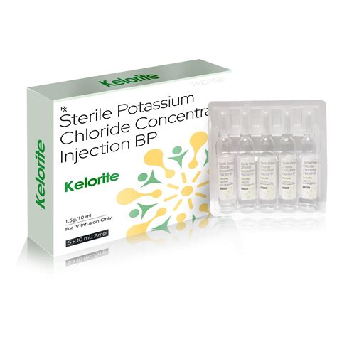 Sterile Potassium Chloride Concentrate Injection BP - Kelorite Injection