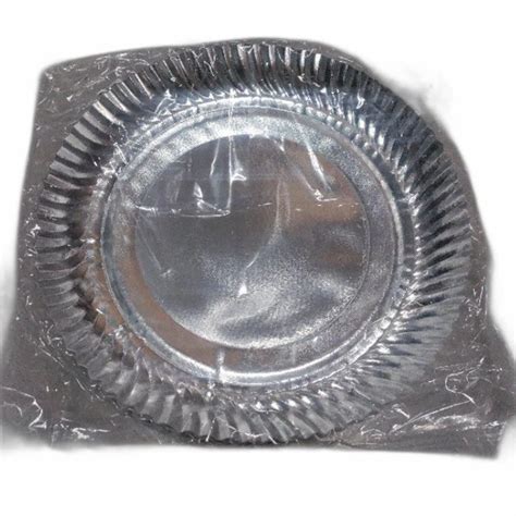 7 Inch Silver Foil Paper Plates At Rs 40 Packet In Nashik Id