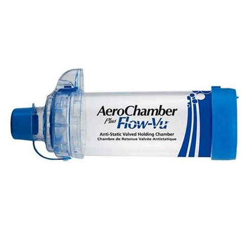 Aerochamber Plus Flow Vu Adult Anti Static Valved Holding Chamber