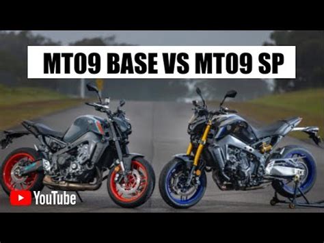 MT09 Base Model vs MT09 SP Edition - YouTube