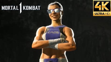 Mortal Kombat 1 Janet Cage All Finishers Fatal Blows Intros