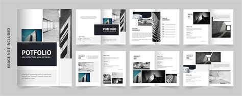 Architektur Und Innenarchitektur Portfolio Oder Portfolio