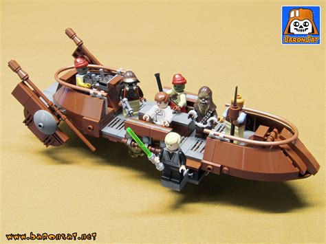 Lego moc tatooine skiff bantha 2 bricks custom model