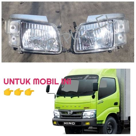 Jual HEADLAMP HEAD LAMP LAMPU DEPAN UTAMA HINO DUTRO TOYOTA NEW DYNA