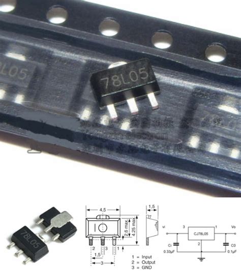 L Voltage Regulator V Ma Sot Smd