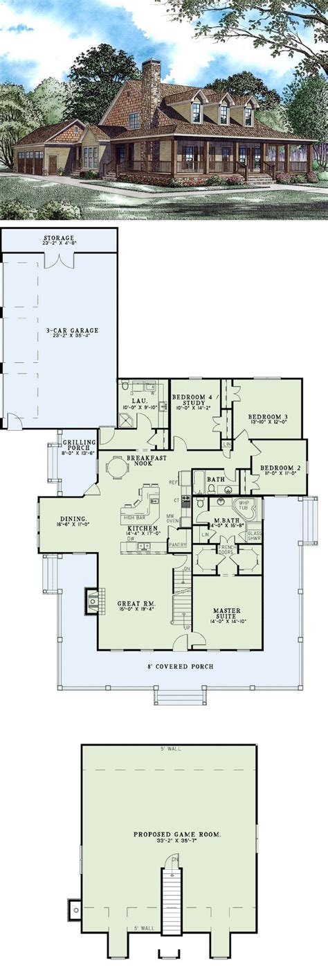 Dream House Plans, House Floor Plans, My Dream Home, Dream Houses ...