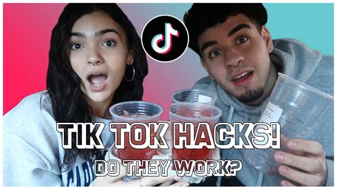 Testing Viral Tik Tok Hacks Couple Edition Youtube