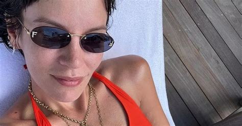 Lily Allen Sizzles As She Soaks Up The Sun In Striking Bikini For