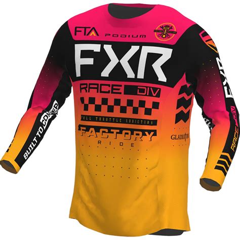 Fxr Maillot Mx Podium Gladiator Mango Maciag Offroad