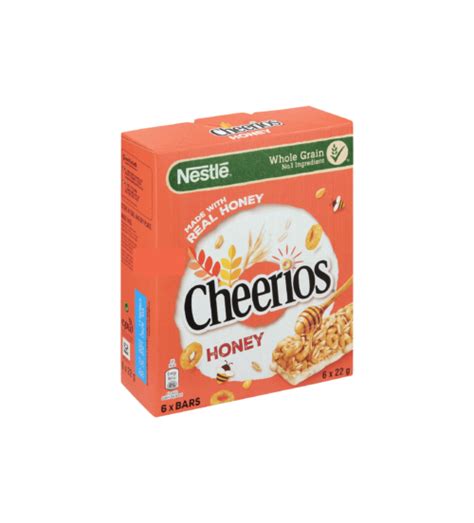 Cheerios Honey Cereal Bar Bounty Foods