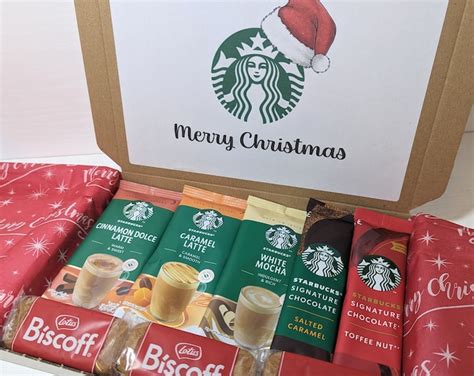 Starbucks Christmas Treat Box Starbucks Coffee Box Coffee Treat Box