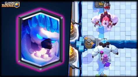 Jugamos La Nueva Carta El Super Golem En Clash Royale Youtube