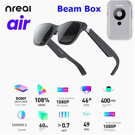 XREAL Beam Xreal Air Smart AR Glasses Micro OLED Screen 130 Giant