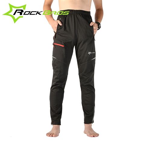 ROCKBROS Autumn Winter Windproof Thermal Cycling Pants ciclismo ...