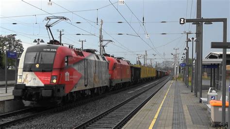 Rankweil Bahnverkehr Mit Gewitterstimmung Werbelok