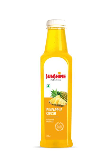 Pineapple Crush 750ML - Sunshine