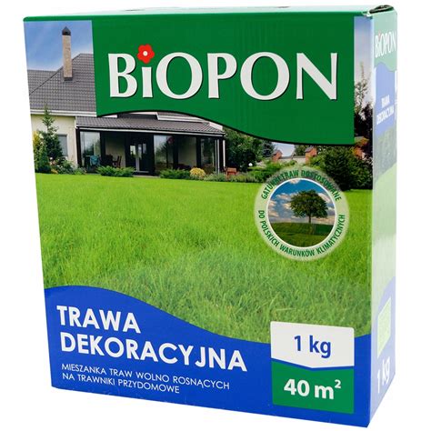 TRAWA DEKORACYJNA BIOPON 1KG 40m2 Ogrodowa Polska BIOPON DEKORACYJNA