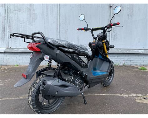 Скутер VENTO NAKED черный VENTO NAKED BLK купить в мотосалон е LKMoto в Москве и России