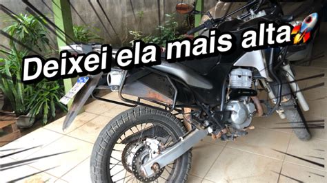 Como Deixar A Moto Mais Alta Sem Gastar Nada Sem Alongador Dan L