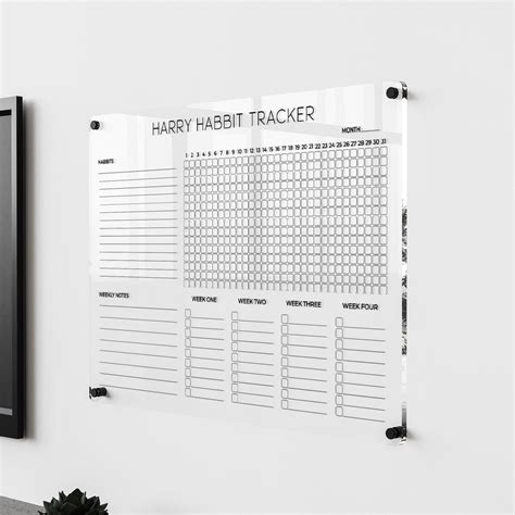 Habbit Tracker Habbit Tracker Printable Habbit Tracker Journal Habbit