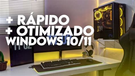 DEIXE SEU PC MAIS RAPIDO E OTIMIZADO WINDOWS 10 11 YouTube