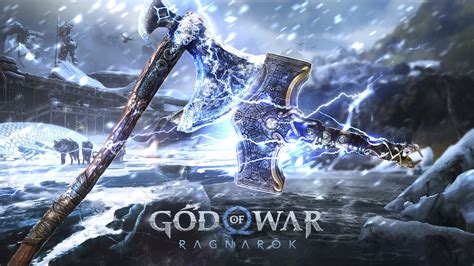 God Of War Ragnar K R U Leviathan Vs B A Mj Lnir Hai Th Th N Binh