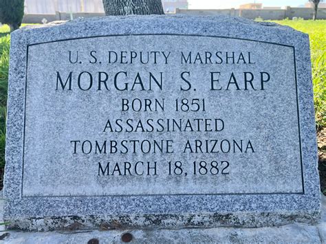 Grave of Morgan Earp - Journey With Murphy