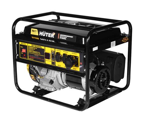 Портативный бензогенератор Huter DY8000L цена: 53 090 р., купить в ...