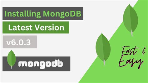 Install Mongodb V Latest How To Install Mongodb Latest Version