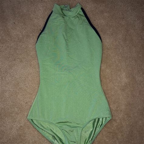 Other Mariia Karolina Mock Neck Tank Leotard Poshmark