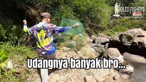 Pasang Bubu Payung Dan Mancing Ikan Disungai Hasilnya Mantap