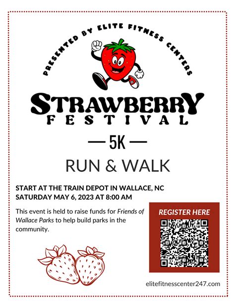 5k Run And Walk Carolina Strawberry Festival