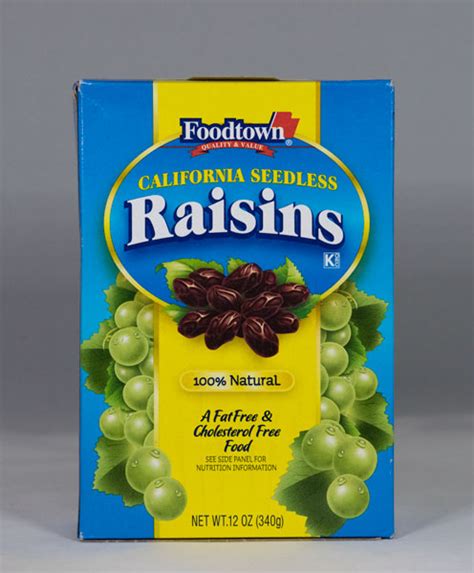 California Seedless Raisins Oz Foodtown International Inc