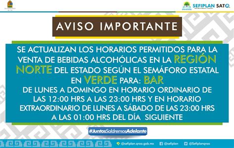 La Sefiplan Actualiza Horarios Permitidos Para La Venta De Alcohol En