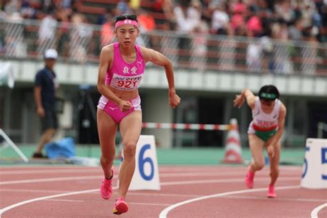 【photo】ルーキーの久保凛が“宣言通り”金メダルを獲得！インターハイ女子800mの激闘を制す The Digest