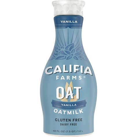 Buy Califia Farms Vanilla Oat Milk Oz Dairy Free Plant Based