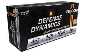 Fiocchi Shooting Dynamics Magnum Ammunition Rounds Jhp