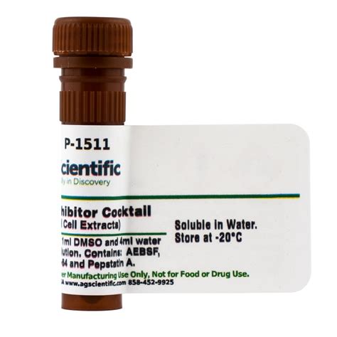 Ag Scientific Inc Protease Inhibitor Cocktail Ii Vial Fisher Scientific