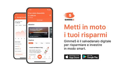 Gimme5 - risparmia e investi