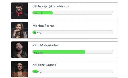 Enquete Fashion Bubbles Final A Fazenda Resultado Parcial Aponta Quem