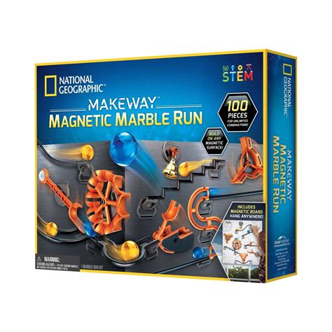 National Geographic Magnetic Marble Run With Metal Board Ct Shipt