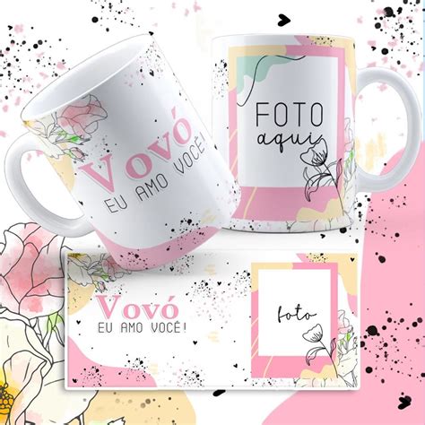 Caneca Personalizada Vovó Foto Elo7 Produtos Especiais