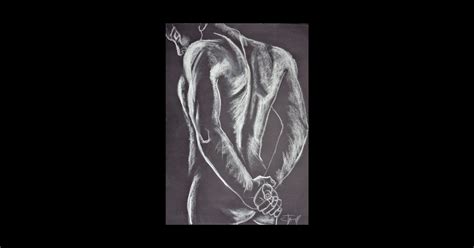 Man Nude Figure Back Of Nude Man Sticker Teepublic